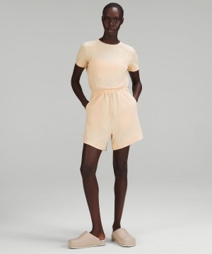 Beige Lululemon Lightweight High-Neck Women Jumpsuit | NZ_LuLu67162