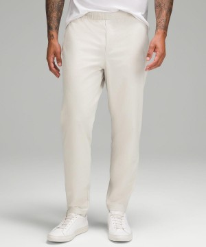 Beige White Lululemon New Venture Men Pants | NZ_LuLu58573