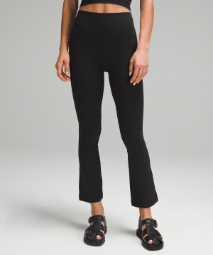 Black Lululemon Align™ High-Rise Mini-Flare Pant Women Leggings | NZ_LuLu14982