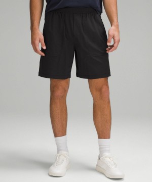 Black Lululemon Bowline 8" Men Shorts | NZ_LuLu42060