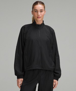 Black Lululemon License to Train Lightweight Women Coats & Jackets | NZ_LuLu50291