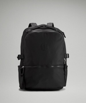 Black Lululemon New Crew 22L Bag Backpacks | NZ_LuLu16475