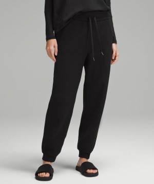 Black Lululemon Scuba High-Rise Relaxed Women Joggers | NZ_LuLu41267