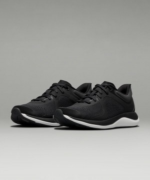 Black / White Lululemon Chargefeel Low Women's Workout Women Shoes | NZ_LuLu28569