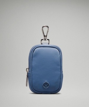 Blue Lululemon Clippable Nano Pouch Bag Wallets & Pouches | NZ_LuLu48216