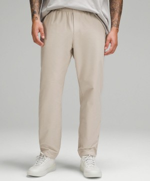 Brown Lululemon ABC Light Utilitech Pull-On Men Trousers | NZ_LuLu78136