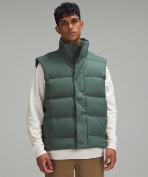 Green Lululemon Wunder Puff Vest Men Coats & Jackets | NZ_LuLu68510