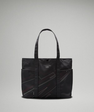 Grey Black Lululemon Daily Multi-Pocket 20L Bag Tote Bag | NZ_LuLu14891