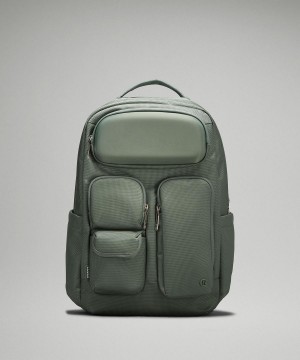 Grey Green Lululemon Cruiser 23L Bag Backpacks | NZ_LuLu58582