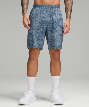 Multicolor Lululemon Pace Breaker Linerless 9" Men Shorts | NZ_LuLu94585