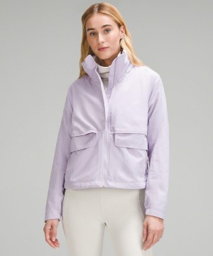 Purple Lululemon Always Effortless Women Coats & Jackets | NZ_LuLu80514