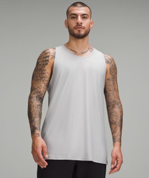 Silver Lululemon Ultra-Soft Nulu Men Tank Top | NZ_LuLu27265