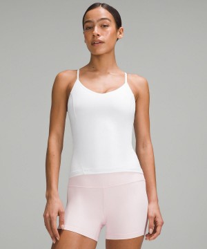 White Lululemon Align™ Waist-Length Cami Women Tank Top | NZ_LuLu85931